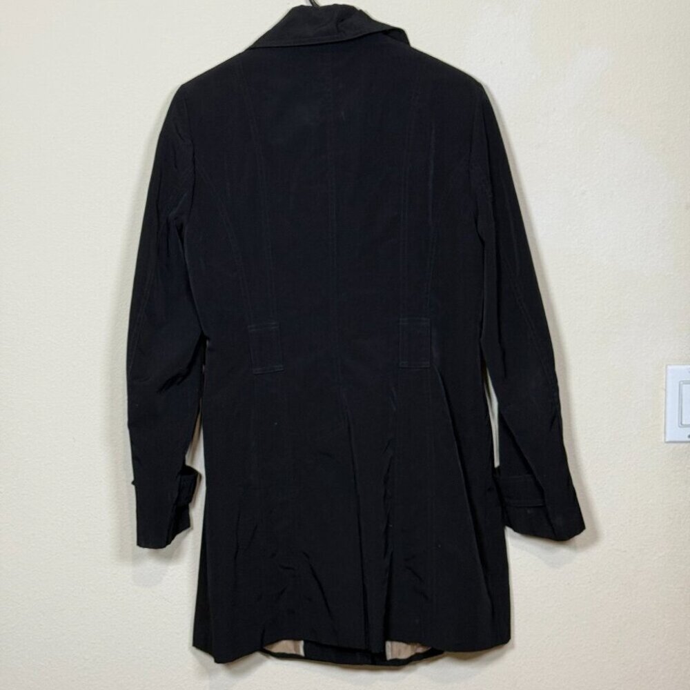 Calvin Klein trench coat jacket Sz M WOMEN USA - Picture 5 of 8